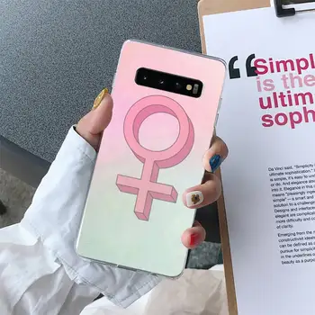 Feministlik girl power Feminism Telefoni Juhul Soft Case For Samsung Galaxy S10 Pluss S10E S20 UlTRA S7 S8 S9 Plus S10lite S20 pluss