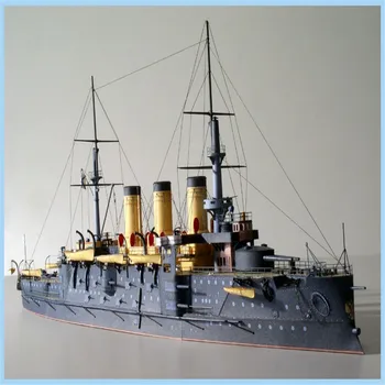 1:250 3D Paber Mudel Käsitöö Kunsti Mänguasi Sõjalise Laeva Mudel Tsaar ja Venemaa Mereväe Oslabya Sõjalaev Mänguasi Paber Käsitöö Lahingulaev 53CM