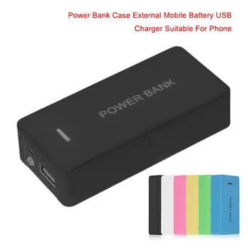 5600mAh Portable Power Bank Juhul Väline Mobile Backup Aku Powerbank USB Universaalne Laadija Adapter Sobib Smart Telefon