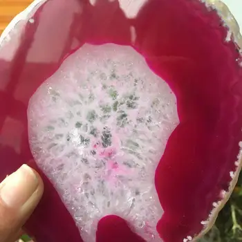 Looduslik Avärav Geode Poleeritud Ebaregulaarne Crystal Viil Kivi DIY Ripats Mineraal Kodu Kaunistamiseks