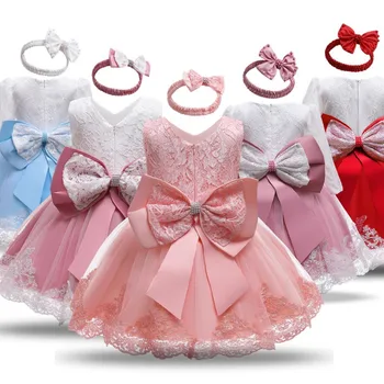 Beebi Tüdrukud Printsess Sünnipäeva Kleit Väikelapse Lapsed Pulm Riided Vastsündinud Tüdrukud Ristimine Kleit Imiku Tüdrukud Poole Tutu Vestido