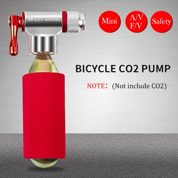 MTB Mini Air Pump Road Bike Jalgratta CO2 Inflator Kaasaskantav Vastupidav Korvpall Jalgpall Jalgrattasõit Seadmed Tarvikud MTB Tee