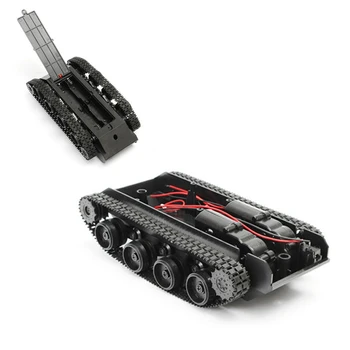 Rc Tank Tark Robot, Tank Auto Šassii Komplekt Kummist Jälgida Roomik Jaoks Arduino 130 Mootor Diy Robot Mänguasjad Lastele