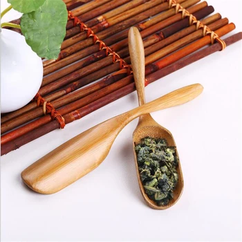 5tk/set Looduslikust Puidust Teaware teetseremoonia Riistade Komplekt Bambusest Teelusikatäit Tee Nõela Tee Tweezer Clip Kurn Tong Toru