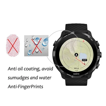 3TK Anti-Scratch Veekindel Film SUUNTO 7 SUUNTO7 Smart Watch Screen Protector HD Selge Nano Anti-shock PET kaitsekile