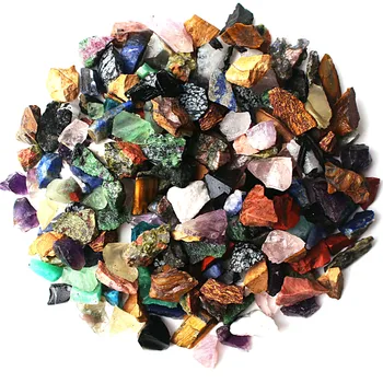 50g Loomulik Mini Segatud Karm Rock Raw Värviline Kristall, Kivi Uuring Maavarade Isend Reiki Tervendav Aed Akvaariumi Dekoratsioon