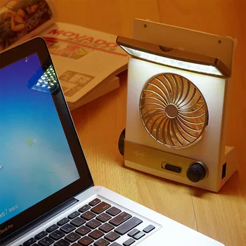 Kaasaskantav Mini jahutusventilaator Õhu Jahuti Ventilaatori Päikeseenergia LED Lamp, Telkimine Valgus, Kaasaskantav, Vastupidav, Ultra-Long Life Aku