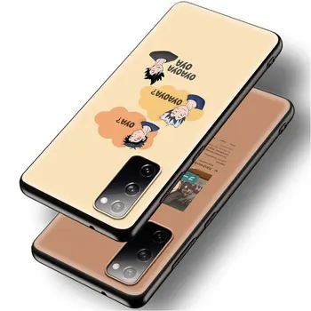 Cartoon Haikyuu Silikoon Telefon Case For Samsung Galaxy S20 S21 Ultra S20 FE 5G S10e S10 S8 S9 Plus S7 Kate Coque Fundas Capa
