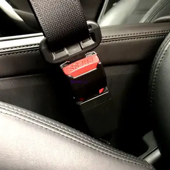 1 TK loominguline must auto turvavöö klamber ohutuse turvavöö luku pistik paks pistik pesa turvavöö kate