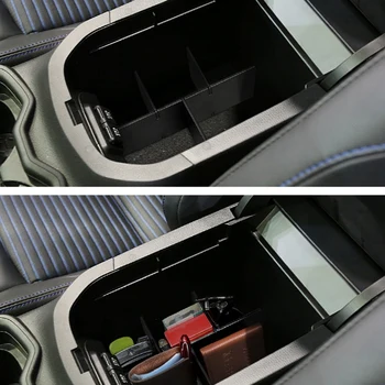 Auto Kesk-Taga Intervalli Ladustamise Kasti Toyota RAV4 2019 2020 XA50 RAV4 Konsooli Koristustööde Kasti Kesk-klienditagasiside