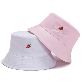 Suve Mütsid Naistele Bob Kaks-pool Unisex Tikandid Kopp Müts Kalapüügi Väljas ühise Põllumajanduspoliitika Mehed Päikesekaitsetoodete Mütsid Kalamees Chapeau Femme