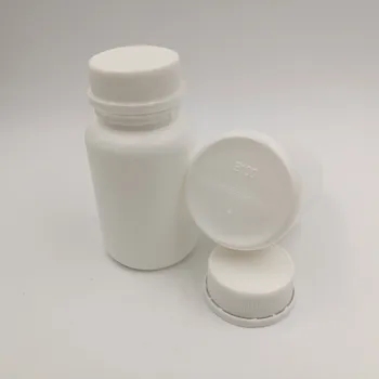 24pcs100ml HDPE valge Plastik Kapsel Pakendi avamise tuvastamist Konteiner Meditsiini pill pudel võltsimiskindlad Kork