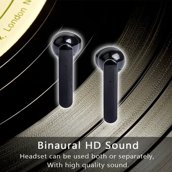 NOKEVAL Wireless Touch Headset TwS5.0 HIFI Headset koos ultra-pikaajaline LED digitaalne näidik earbuds kõrvaklapid kõrvaklapid