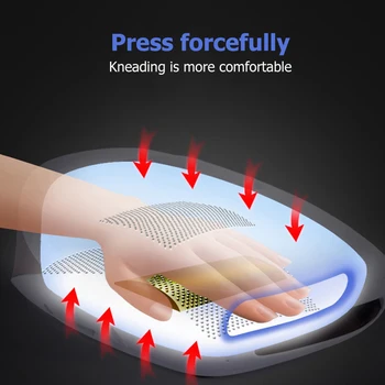 Elektrilised Palm Sõrme Vibratsiooni Massager Õhu Rõhk Käe Sõrme Acupoint Compression Massaaž Valu Leevendada Seade
