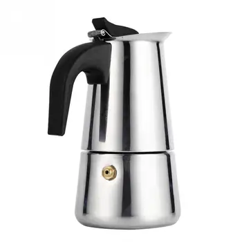 100ml/200ml/300ml/450ml Kaasaskantav Espresso Kohvik Coffee Maker Moka Pot Roostevabast Terasest Kohvi Õlletehase Veekeetja Pot Pro Barista