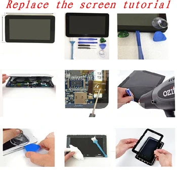10.1 Tolline Must-touch ekraan Sunstech Tab1090 3G Mahtuvuslik puutetundlik paneel, remont ja varuosad