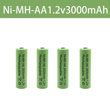 2021 lote 1,2 V 3000 mAh NI MH AA Pre-cargado bateras recargables NI-MH recargable AA batera para juguetes micrfono de la cmara