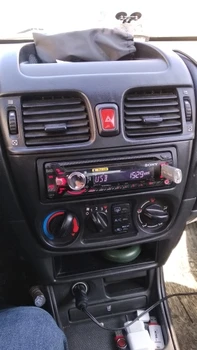 1 Din Sidekirmega jaoks Nissan Almera N16 2000-2006 Raadio DVD Stereo Paneel Kriips Installida Trim Kit Näo Ümber Raam