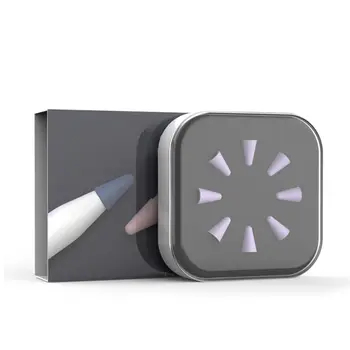 8 Pakki Puutetundlik Pliiats riikliku rakendusasutuse Puhul Apple Pliiats 2. Põlvkonna Silikoon Pliiatsi Otsa Kate Pliiats 1. Pen Cap Protector