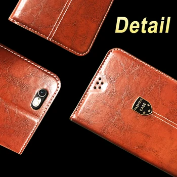 Nahast flip case for BQ Aquaris V Plus / vs kate silikoonist juhtudel card slots seista mobiiltelefoni coque kotid BQ fundas