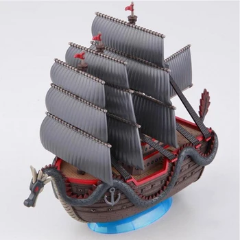 12cm BANDAI mudelit ÜHES TÜKIS MonkeyDDragon Revolutsiooniline Dragon Pirate Laeva Sõjalaev Tegevus PVC Kogumise Mudeli Mänguasi Anime, Joonis