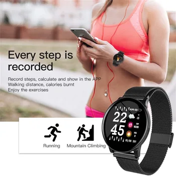 HIPERDEAL Smart Vaadata Meeste ja Naiste Veekindel Tegevuse Fitness Tracker Südame Löögisageduse Monitor Smartwatch Android/IOS Aug6