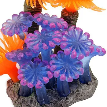 Kõrge kvaliteediga Vaik Silikoon Kala Tank Kunstlik Võltsitud Taim, Loom Ornament Akvaariumi Võltsitud coral akvaariumi dekoratsioon Dropship #10940