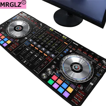 MRGLZY Raadio DJ Workbench Suured Gaming PC Mouse Pad Z Klaviatuuri Pad Desk Pad Macbook Pro Mouse Pad Loomulik Rubbe 400X900CM