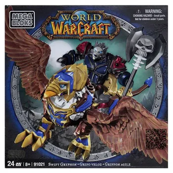 Libahunt Surma Sõita + Griffin Warcraft Migao Ehitusplokid (Megabao Väikelaste Haridus Mänguasjad)
