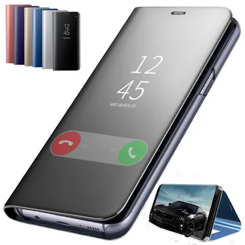 Luxury Smart Mirror Telefon Case For iPhone 12 Pro Max 11 7 8 6 6S Pluss XS Max XR, XS X SE Toetada Klapp Kaitsev Kate