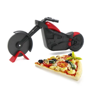Jalgratta Pizza Lõikur Mootorratta Kirves Kuju Kook Vahend Pizza Ratta Käärid Pizza Vahvel Cookie Tainas Pasta Lõikur Ratas