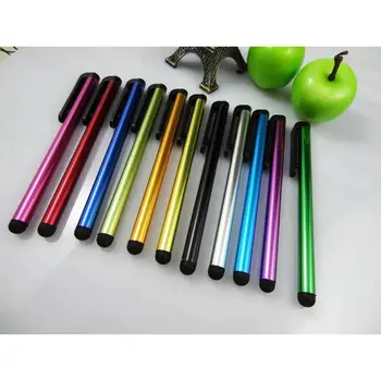 Clip Disain Universaalne Pehme Pea Telefoni Tablett Vastupidav Stylus Pen Mahtuvuslik Pliiats Puutetundliku Ekraani Pliiats
