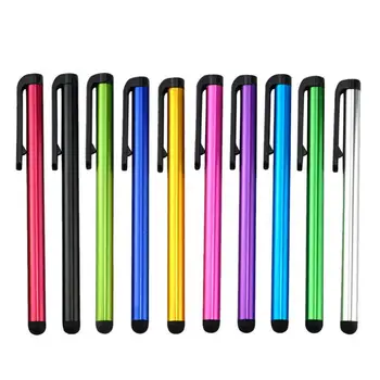 Clip Disain Universaalne Pehme Pea Telefoni Tablett Vastupidav Stylus Pen Mahtuvuslik Pliiats Puutetundliku Ekraani Pliiats