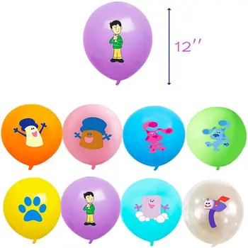 16pcs/set Sinine on Vihjeid Sünnipäeva Õhupallid Cartoon Roosa Sinine Koerad Latex Balloon Baby Shower Kids Sünnipäeva Decor Pakkumise