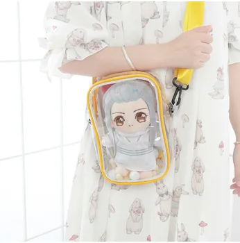 20cm Läbipaistev Nukud Itabag Anime Lolita Kawaii Mini Õla Messenger Bag Jaapani Pehme Tüdruk Veetav JK Ühtne Käekotid