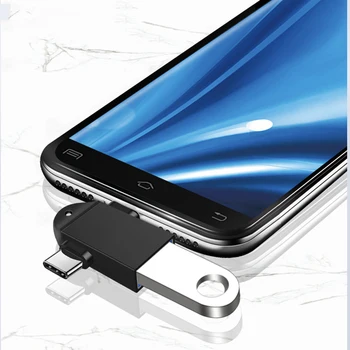 Android Tüüp-C 2-in-1 OTG Adapter Otg Type C Kaabel Xiaomi Tablett Kõvaketas Flash Disk USB Hiir Muundurid