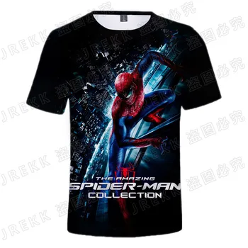 2021 Uus Suvi Spider-Man Trükitud 3D T-särk Meestele, Naistele, Lastele Suvel Lahe Spiderman Tee Tops Streetwear T-Särk Poiss, tüdruk Lapsed