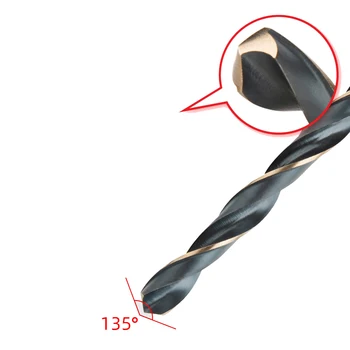 1 või 10tk 0.5 mm-14mm Twist Drill Bit HSS Puuri Komplekt M2 Metall Drill Bits Plast Teras Puit