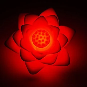 Romantiline Lotus Flower Öö Valguses Värviga Lotus Flower LED Night Light Romantiline Armastus Meeleolu Lamp Kodu Kaunistamiseks