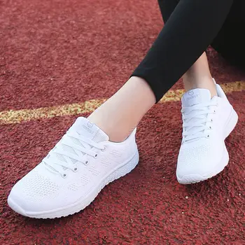 Suvel tossud naiste kingad 2021 uus mood pits-up vabaaja jalatsid naiste tossud pluss suurus chaussure femme