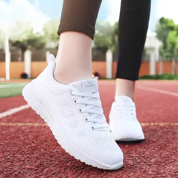 Suvel tossud naiste kingad 2021 uus mood pits-up vabaaja jalatsid naiste tossud pluss suurus chaussure femme