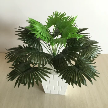 Tropical Palm Tree Suur Kunstlik Taimed Võltsitud Monstera Silk Palmi Lehed Suured, Kookospähkli Puu Ilma Pot Kodus Aia Kaunistamiseks