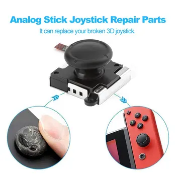 Aktiveerige RÕÕMU-CON NS Vasak/parem Käepide Jalas Thumb Stick Jalas Juhtnuppu Analog Controller Remont 3D Nintendo