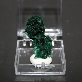 Looduslik ilus malahhiit mineraal-näidis kristall Kivid ja kristallid crystal Healing Tasuta laevandus kasti suurus on 3,4 cm