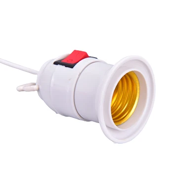 2021 Uus E27 Lamp Alused Juhe UL\VDE Plug Omanik Adapter Converter on/OFF Pirn Lamp