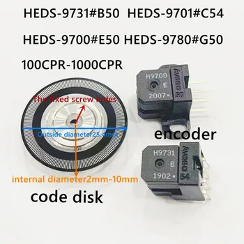 HEDS-9731#B50 1000cpr ja Koodi Ketta Fotoelektrilise rotary Encoder ANDUR
