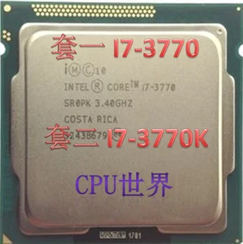 Intel i7 Intel i7 3770 k / 3770 PROTSESSOR 1155 nõela quad-core CPU ametlik versioon Core 3.4 G 8M 1115P 4 core i7-3770