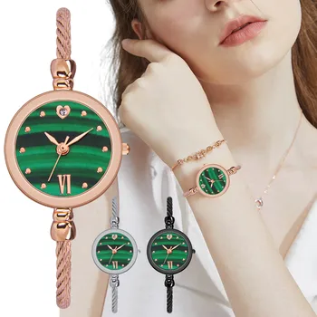 2021 vaadata naiste Minimalistlik Mood Rihm Dial Naiste Quartz Watch Kingitus Väike ketas õhuke käevõru luksus elegantne reloj