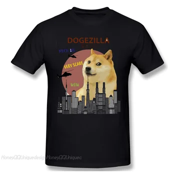 Tippkvaliteediga Rõivad Shib Mündi Shiba Doge Killer T-Särk Doge Dogecoin Wow Mood Lühikesed Varrukad Meeste Särk