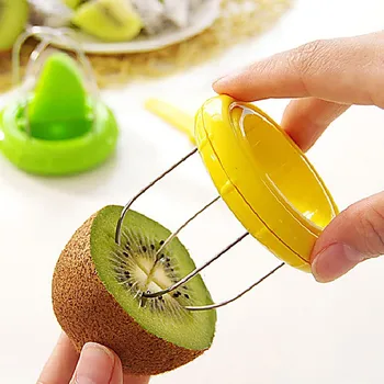 Mini Puu-Lõikur Peeler Slicer Kiwi Pitaya Koorivad Vahendid Kiwi Lõikur Plastist Nuga Köök Vidinaid Puu-Tools Kichen Supp